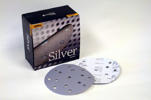 Шлифовальный круг Q.SILVER 125мм. GRIP (8 отв., липучка)