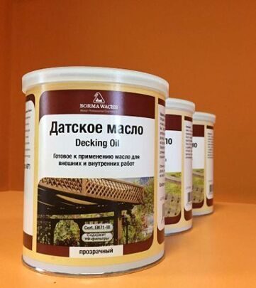 Масло датское для садовой мебели (20 л)
